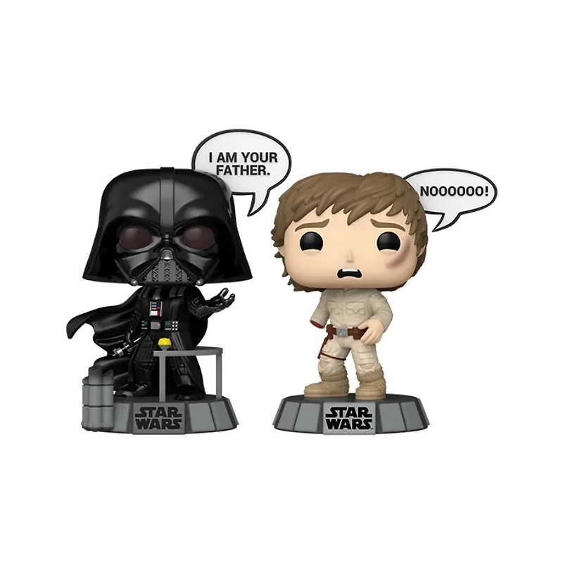 Funko Pop! Star Wars Darth Vader & Luke Skywalker (I Am Your Father) 2-Pack