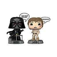 Funko Pop! Star Wars Darth Vader & Luke Skywalker (I Am Your Father) 2-Pack