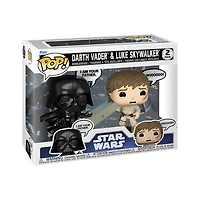 Funko Pop! Star Wars Darth Vader & Luke Skywalker (I Am Your Father) 2-Pack