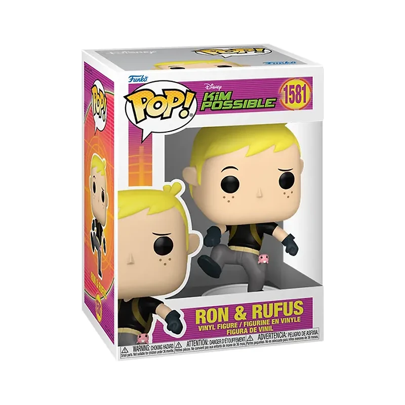 Funko Pop! Animation Kim Possible Ron & Rufus