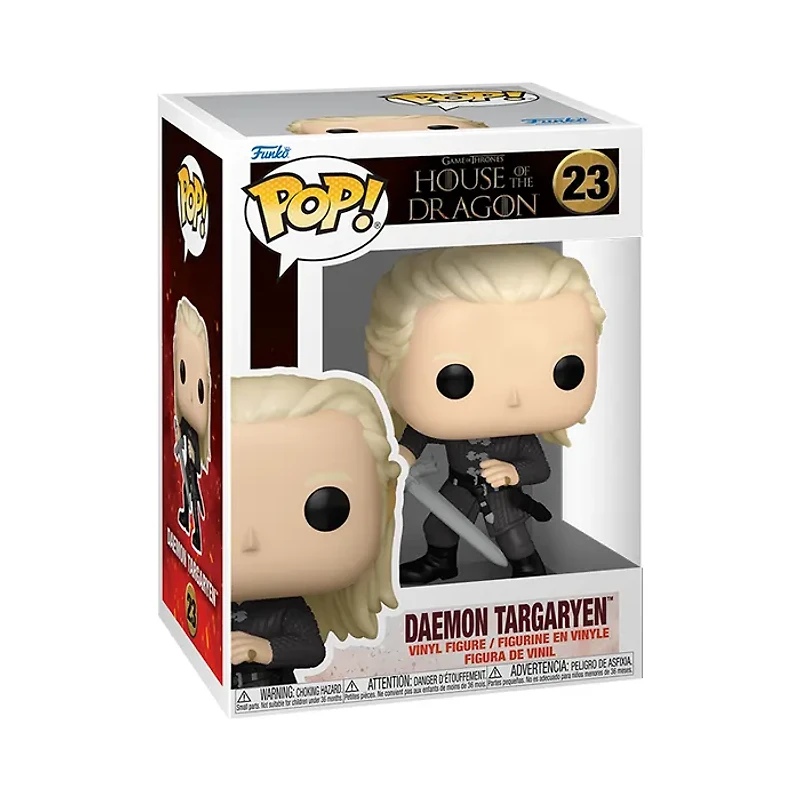 Funko Pop! Movies House of the Dragon Daemon Targaryen with Dark Sister