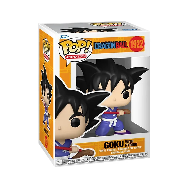 Funko Pop! Animation Dragon Ball Goku with Nyoibou