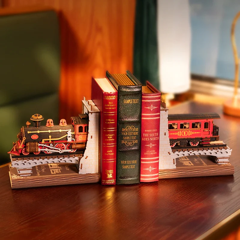 Rolife Century Train DIY Book Nook