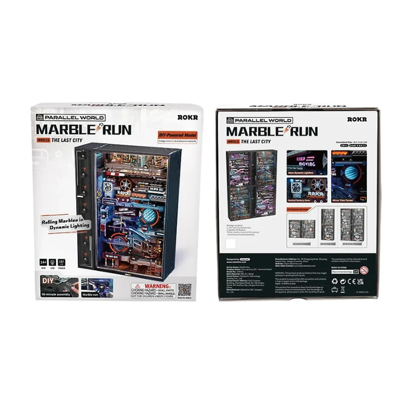 ROKR The Last City Marble Run Mechanical 3D Puzzle