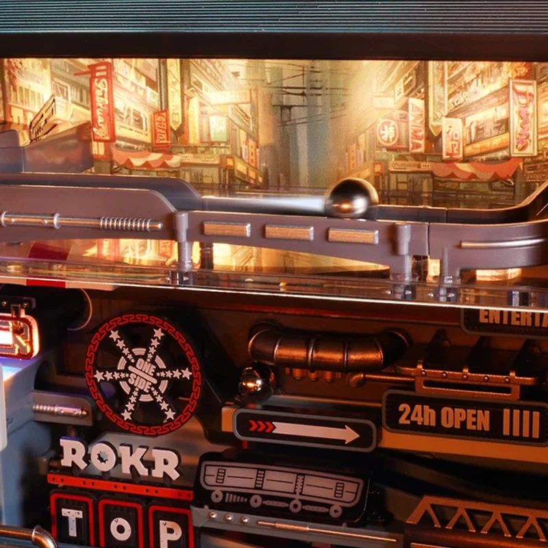 ROKR The Last City Marble Run Mechanical 3D Puzzle
