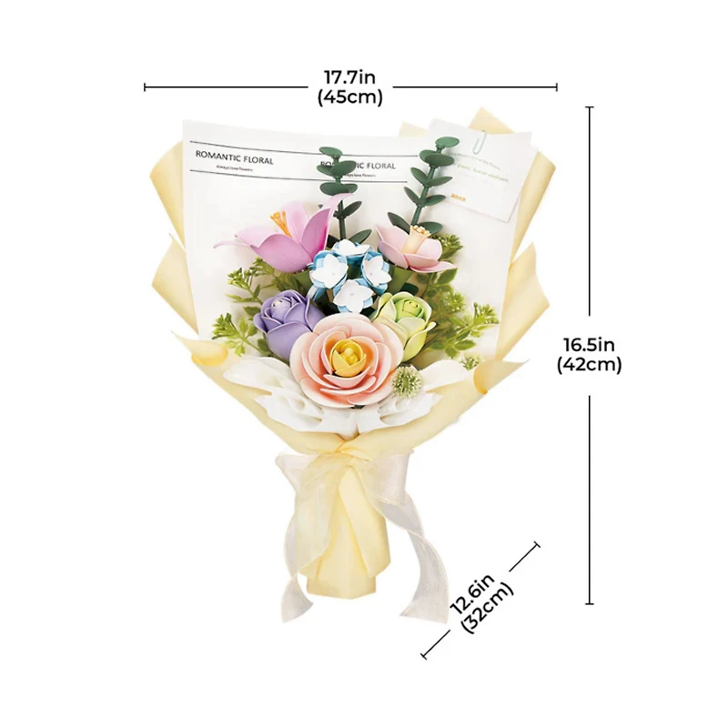 ROKR Spring Time Bouquet DIY 3D Puzzle