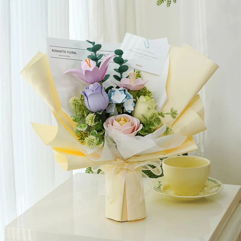 ROKR Spring Time Bouquet DIY 3D Puzzle