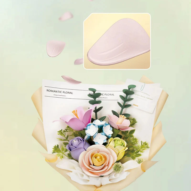 ROKR Spring Time Bouquet DIY 3D Puzzle