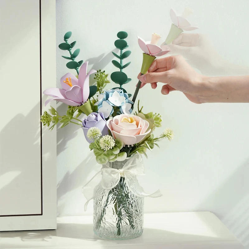 ROKR Spring Time Bouquet DIY 3D Puzzle