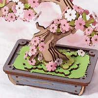 Rolife Sakura Bonsai DIY Wooden 3D Puzzle