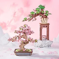 Rolife Evergreen Pine Bonsai DIY Wooden 3D Puzzle