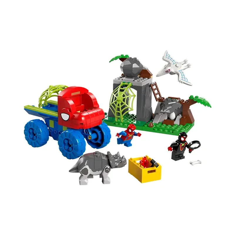 LEGO Marvel Team Spidey Dino Crawler Rescue 136 Pieces