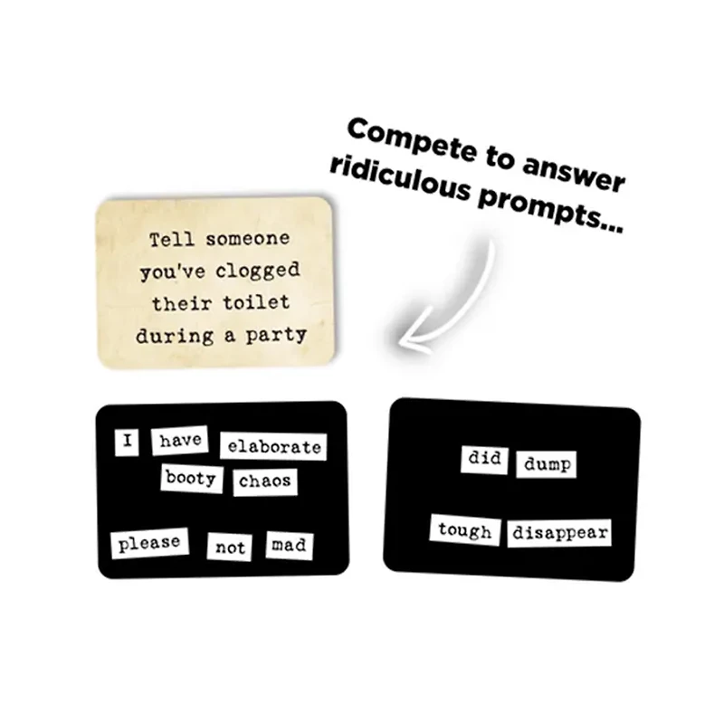 Ransom Notes – The Ridiculous Word Magnet Party Game