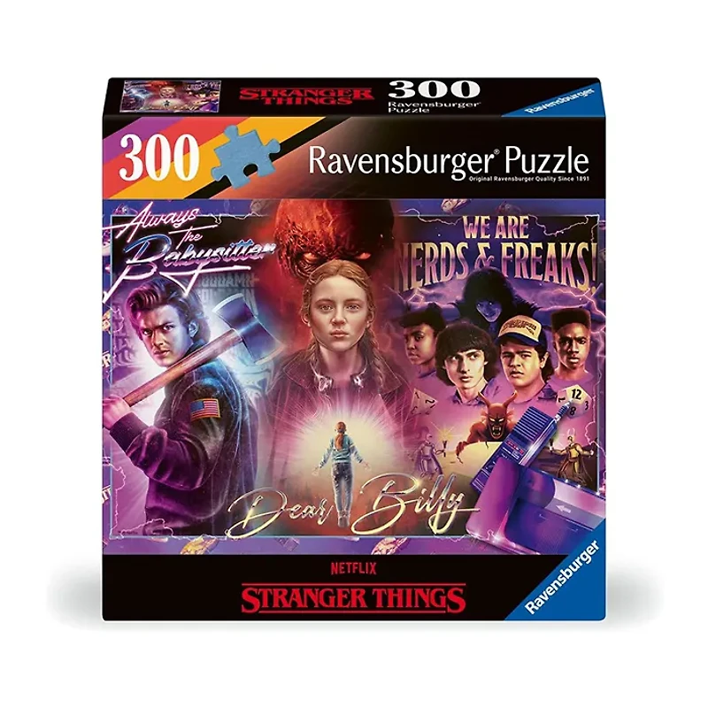 Ravensburger Stranger Things 300 Piece Jigsaw Puzzle
