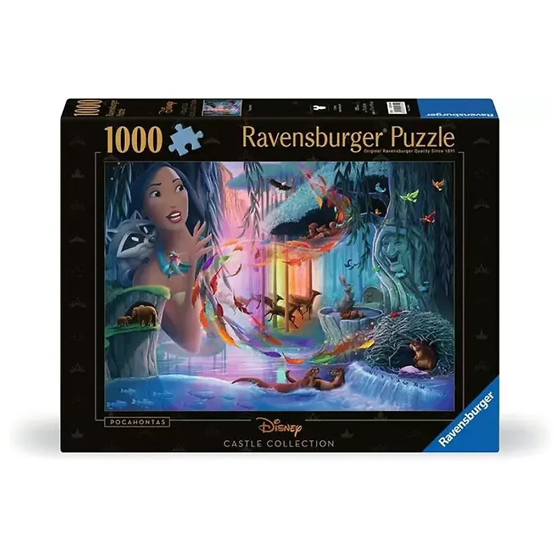 Ravensburger Disney Castle Collection Pocahontas 1000 Piece Jigsaw Puzzle