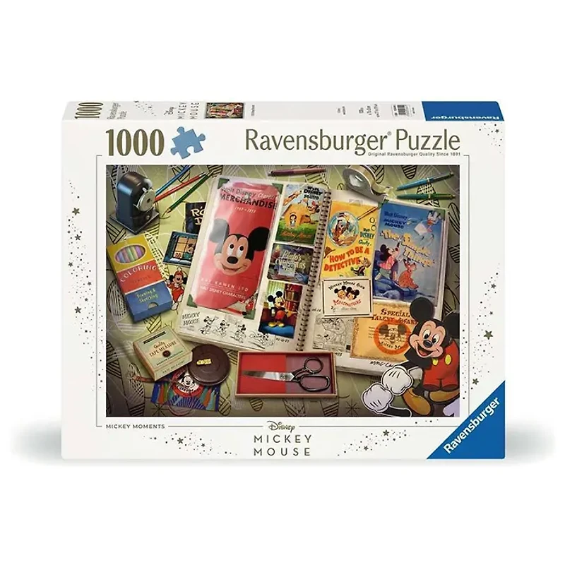Ravensburger Mickey s Collector Edition (1950s) 1000 Piece Jigsaw Puzzle
