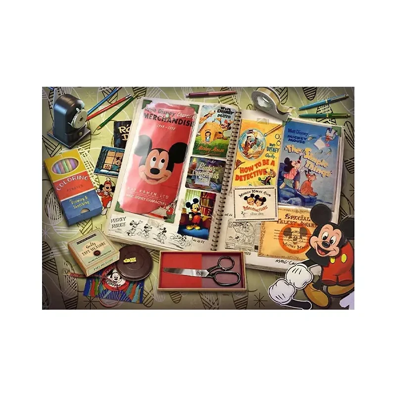 Ravensburger Mickey s Collector Edition (1950s) 1000 Piece Jigsaw Puzzle