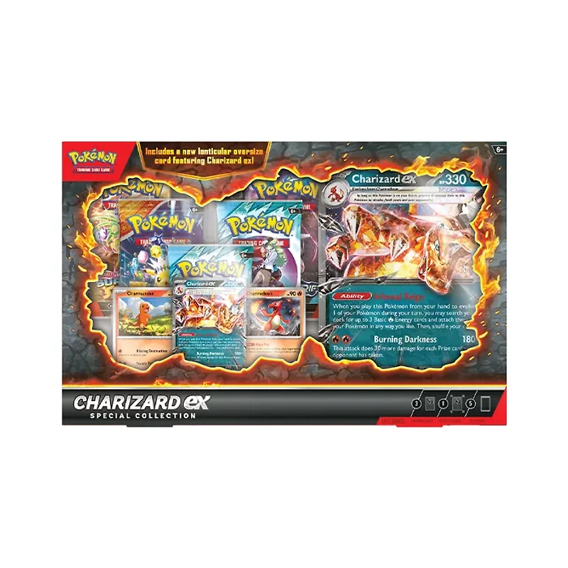 The Pokemon TCG: Charizard ex Special Collection