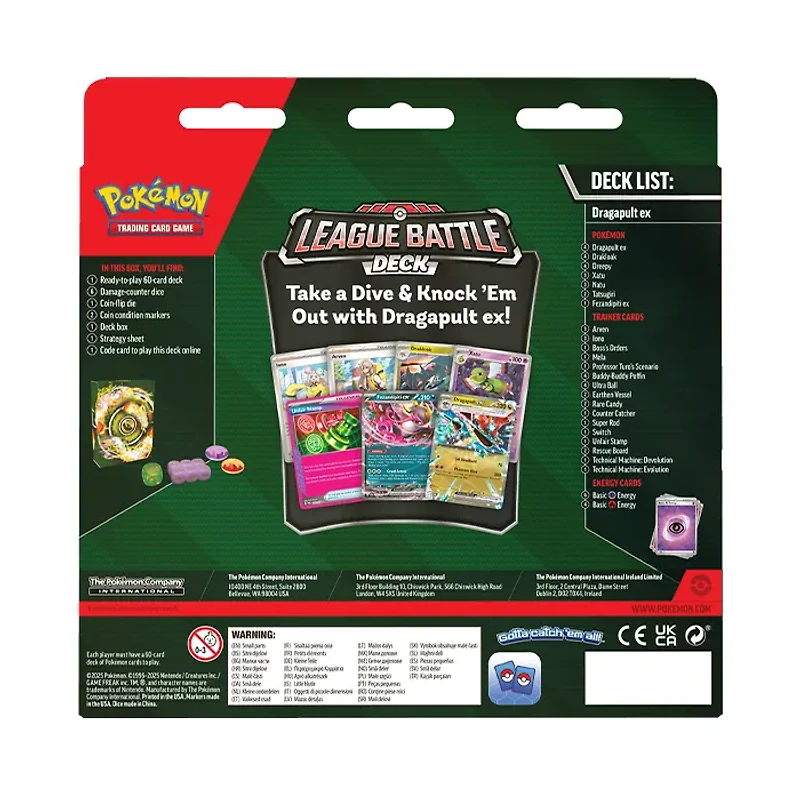 Pokemon TCG: Dragapult ex League Battle Deck