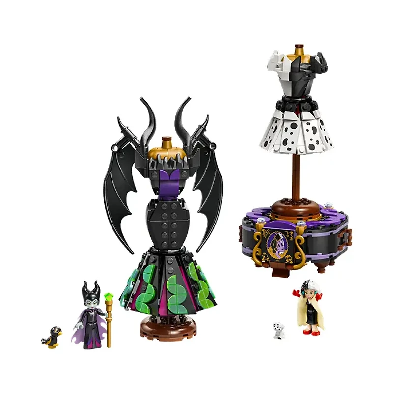 LEGO Disney Maleficents and Cruella De Vils Dresses 524 Pieces
