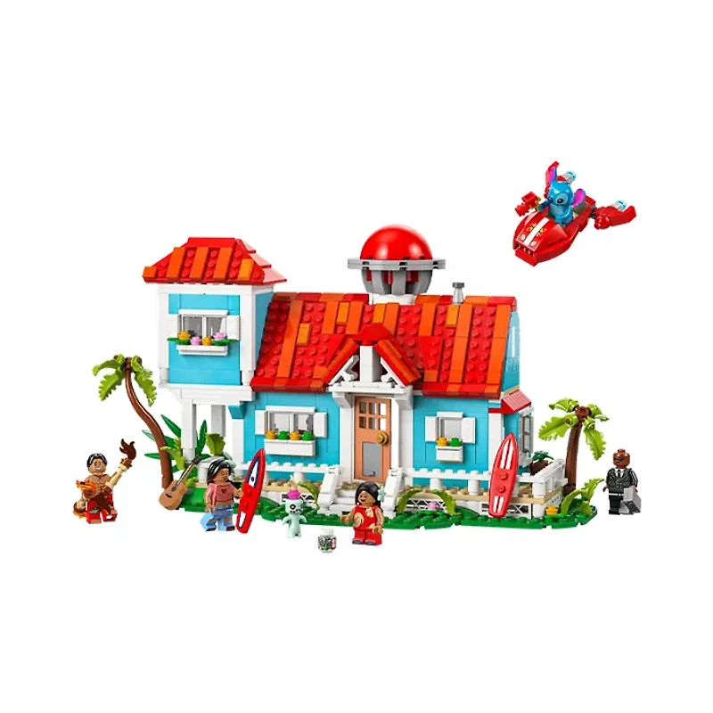 LEGO Disney Lilo and Stitch Beach House 834 Pieces