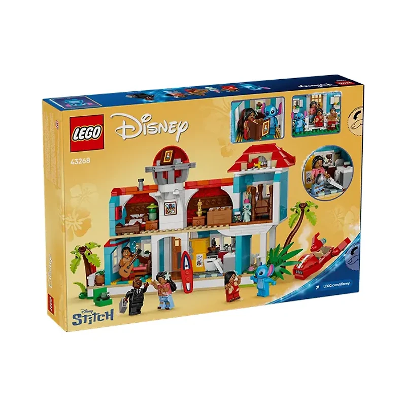LEGO Disney Lilo and Stitch Beach House 834 Pieces