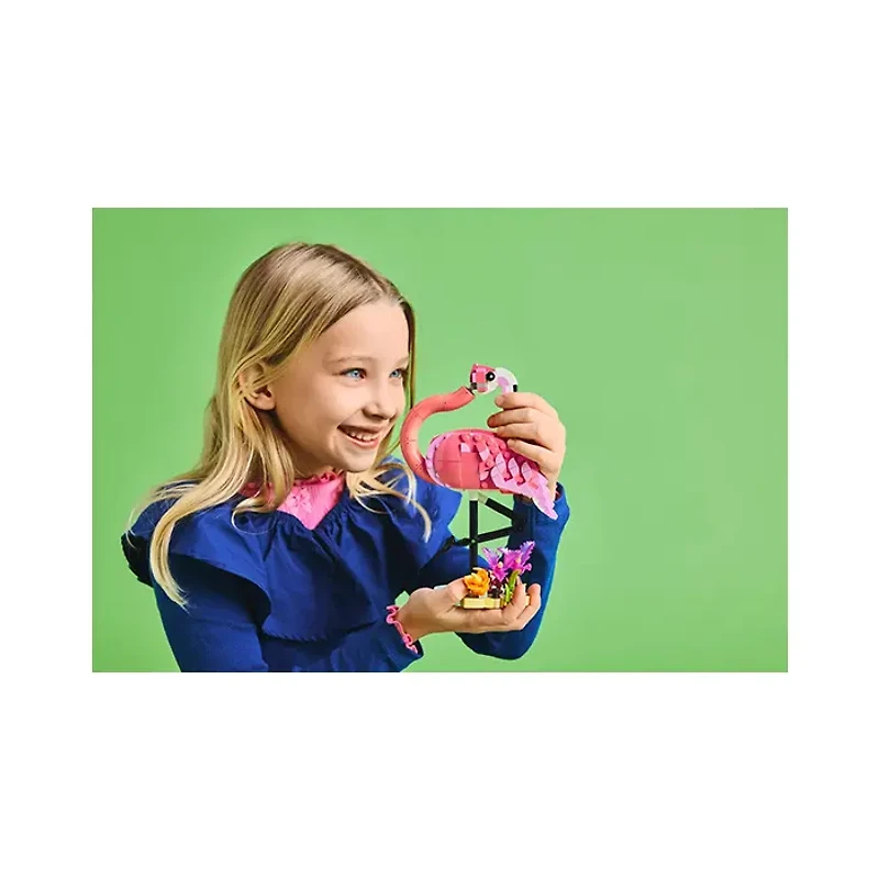 LEGO Creator 3in1 Wild Animals Pink Flamingo 288 Pieces