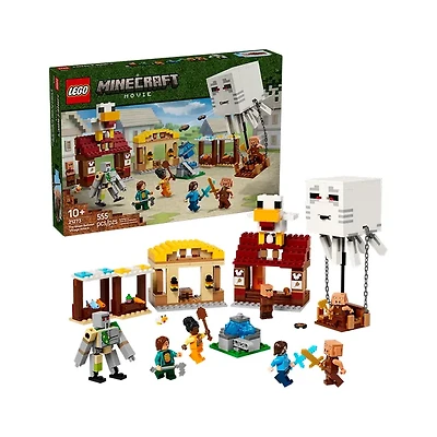 LEGO Minecraft The Ghast Balloon Village Attack 555 Pieces