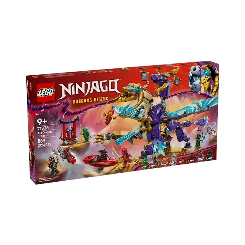 LEGO Ninjago Arc Dragon of Focus 869 Pieces