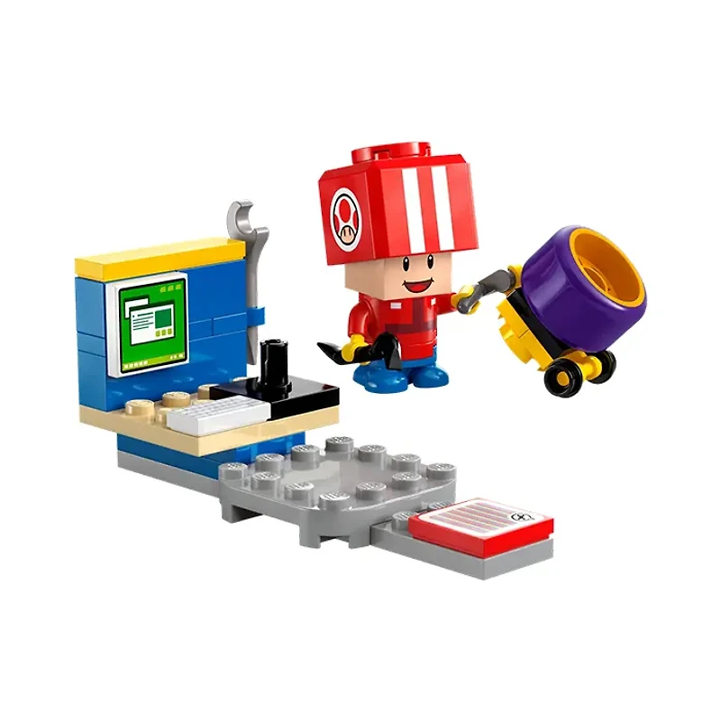 LEGO Super Mario Mario Kart Toad (Pit Crew) 39 Pieces