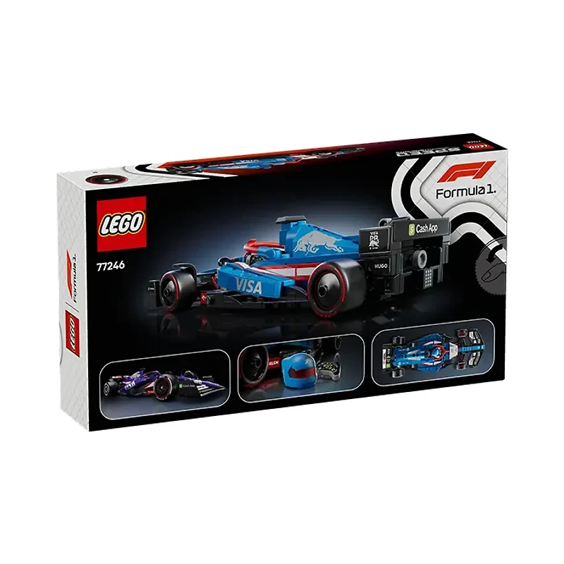LEGO Speed Champions Visa Cash App RB VCARB 01 F1 Race Car 248 Pieces