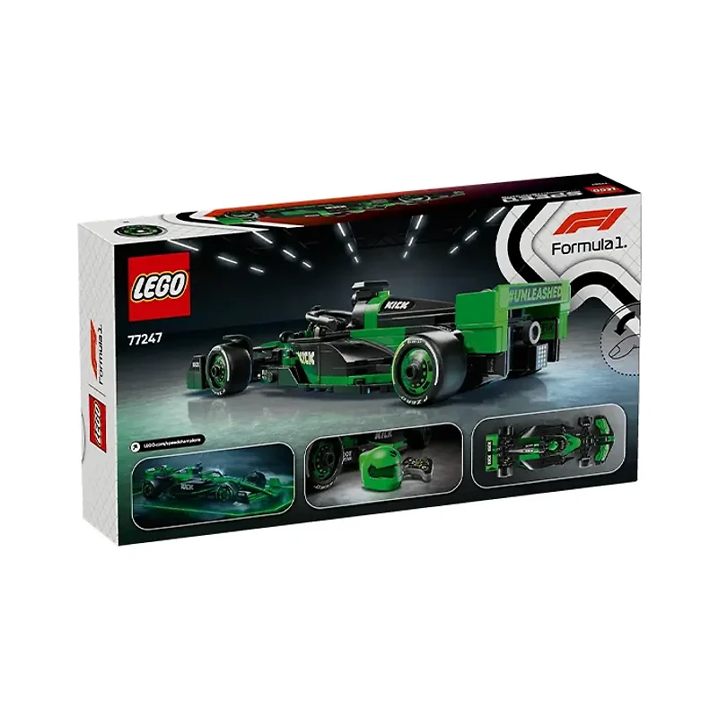 LEGO Speed Champions KICK Sauber F1 Team C44 Race Car 259 Pieces