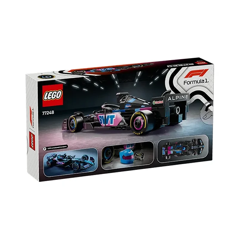 LEGO Speed Champions BWT Alpine F1 Team A524 Race Car 258 Pieces