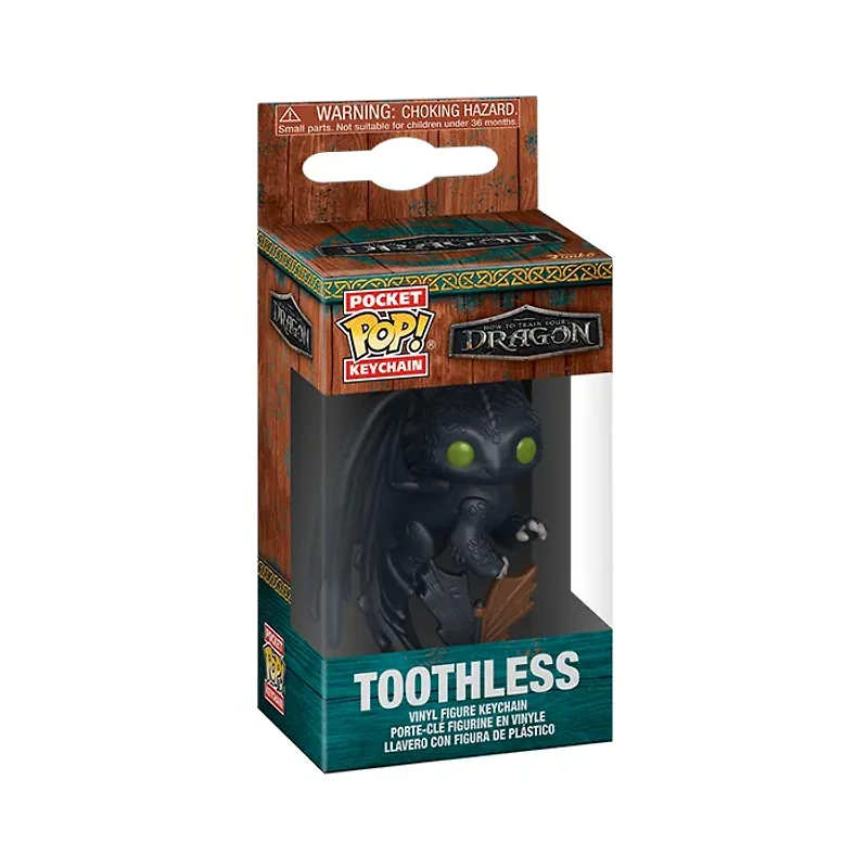 Funko Pop! Keychain Movies How to Train Your Dragon Toothless