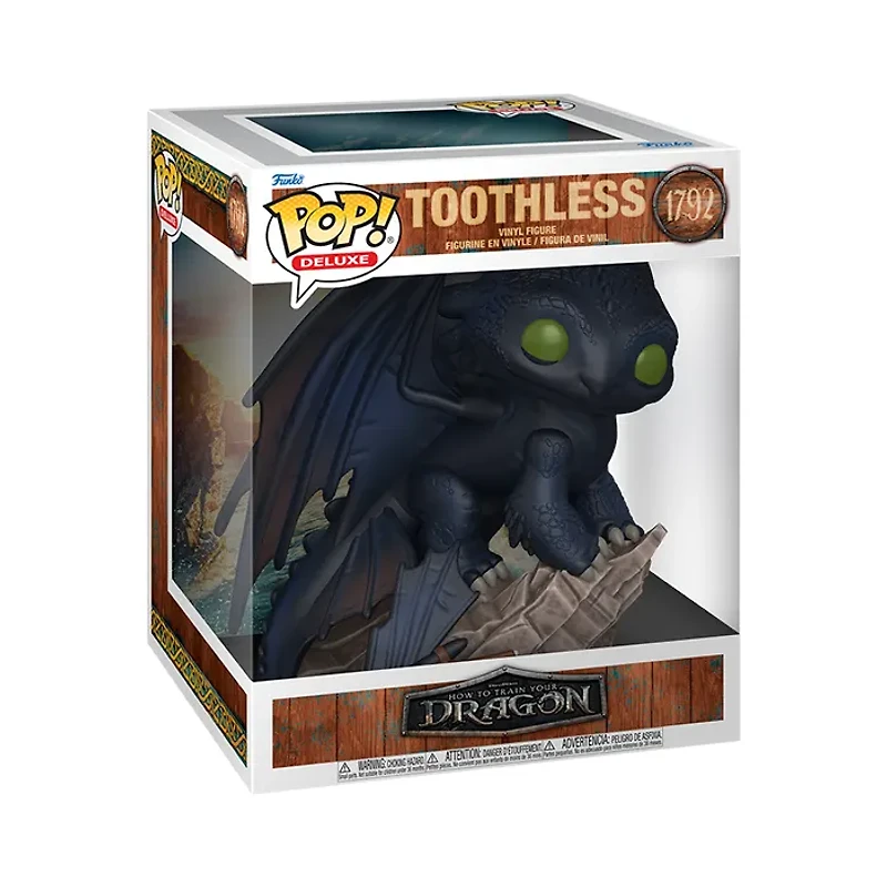 Funko Pop! Movies How to Train Your Dragon Deluxe Toothless