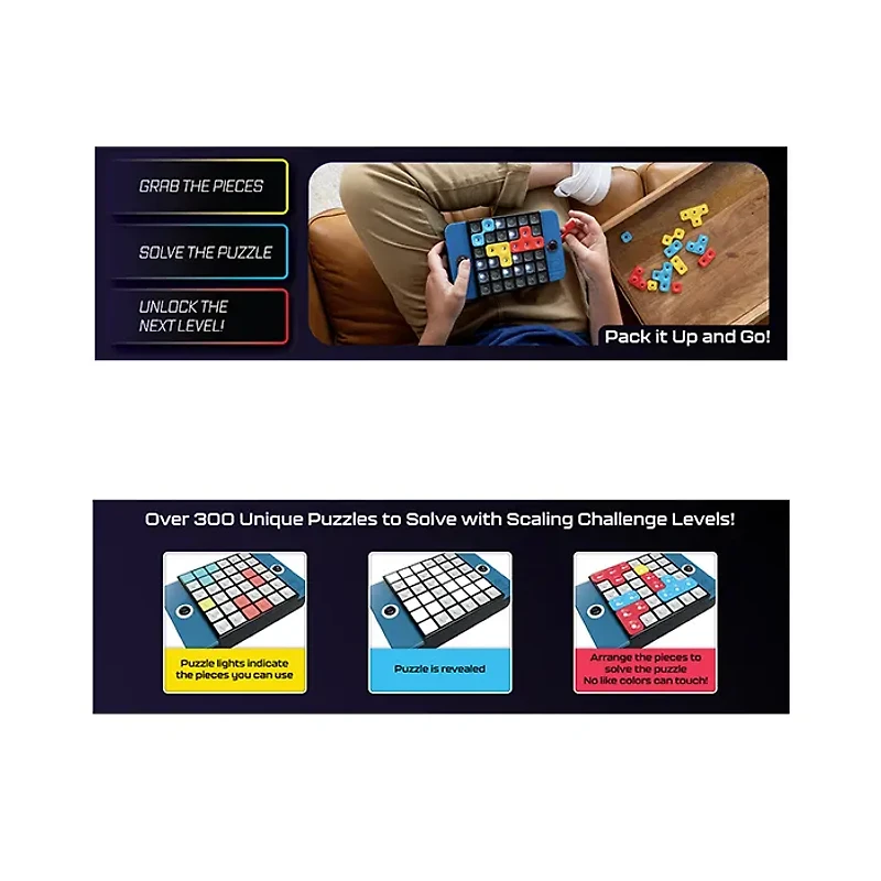 Puzzle Bright The Electronic Light Up Brainteaser