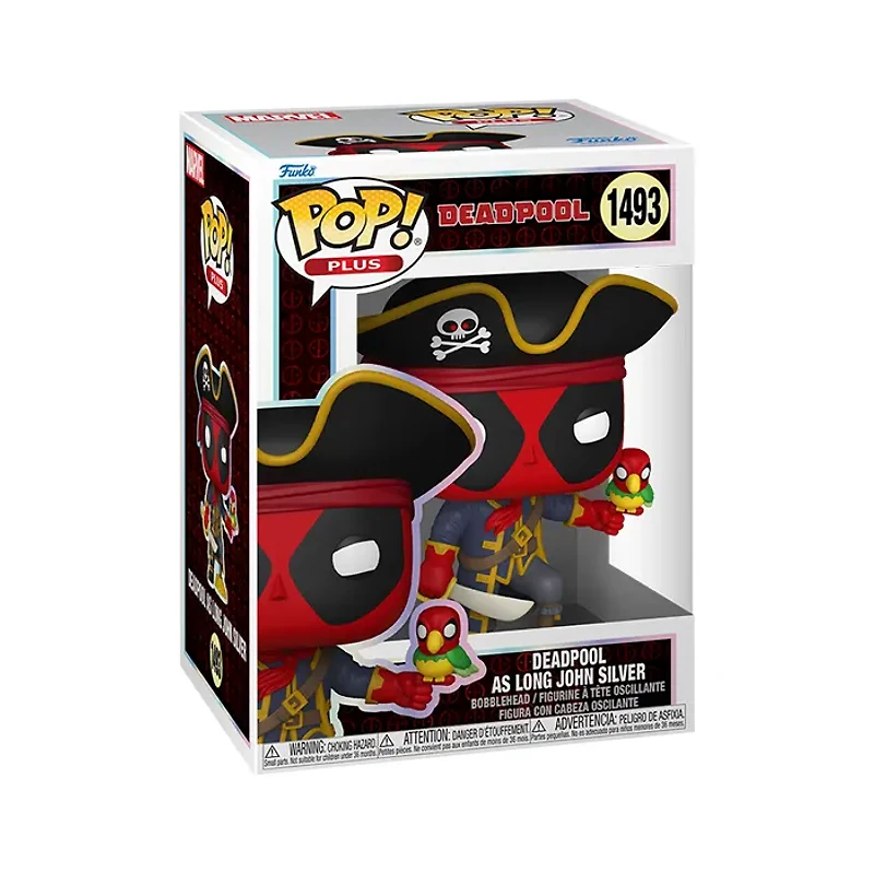 Funko Pop! Plus Deadpool as Long John Silver
