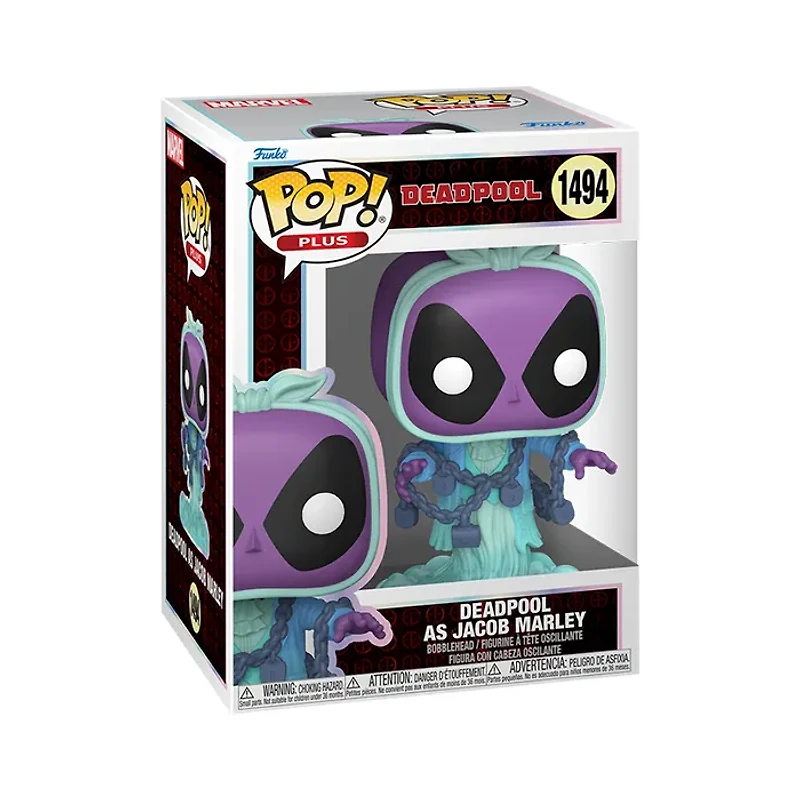 Funko Pop! Plus Deadpool as Jacob Marley