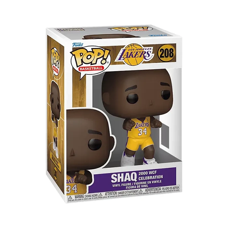 Funko Pop! NBAs Los Angeles Lakers Shaq 2000 WCF Celebration