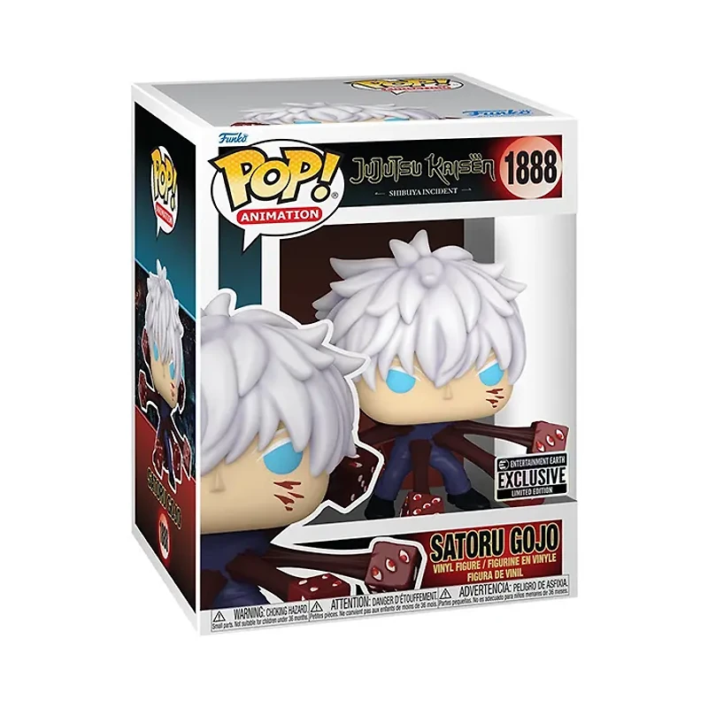 Funko Pop! Jujutsu Kaisen Satoru Gojo Trapped Premium – Entertainment Earth Exclusive