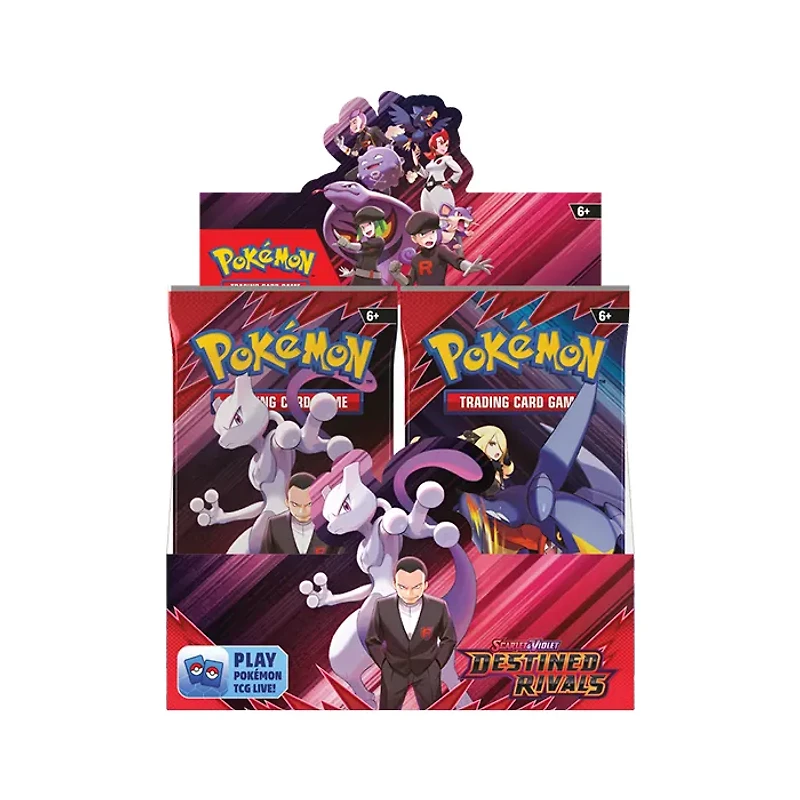 Pokemon TCG Scarlet & Violet 10 Destined Rivals Booster Display