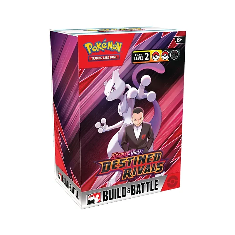 Pokemon TCG Scarlet & Violet 10 Destined Rivals Build & Battle Box Display
