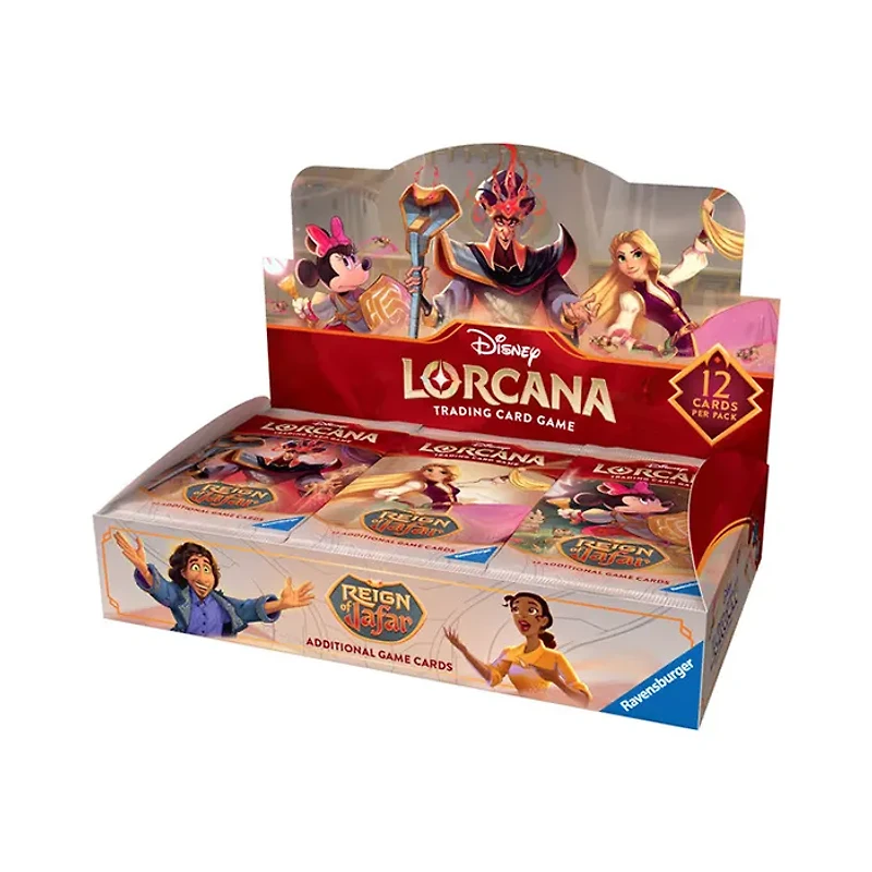 Disney Lorcana Set 8 Reign of Jafar Booster Display