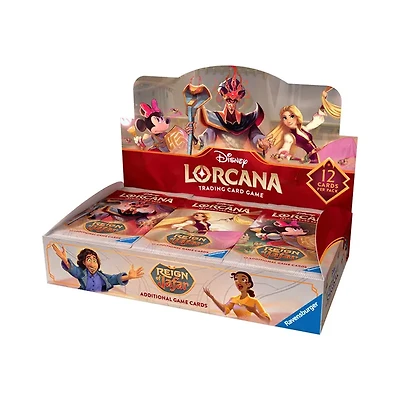Disney Lorcana Set 8 Reign of Jafar Booster Display