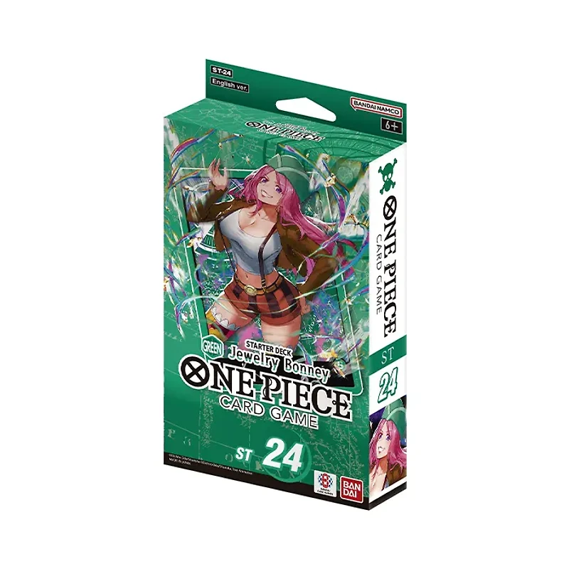One Piece Card Game ST24 Jewelry Bonney Starter Deck (Green)