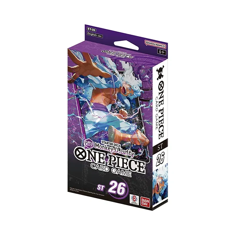One Piece Card Game ST26 Monkey D Luffy Starter Deck (Purple Black)