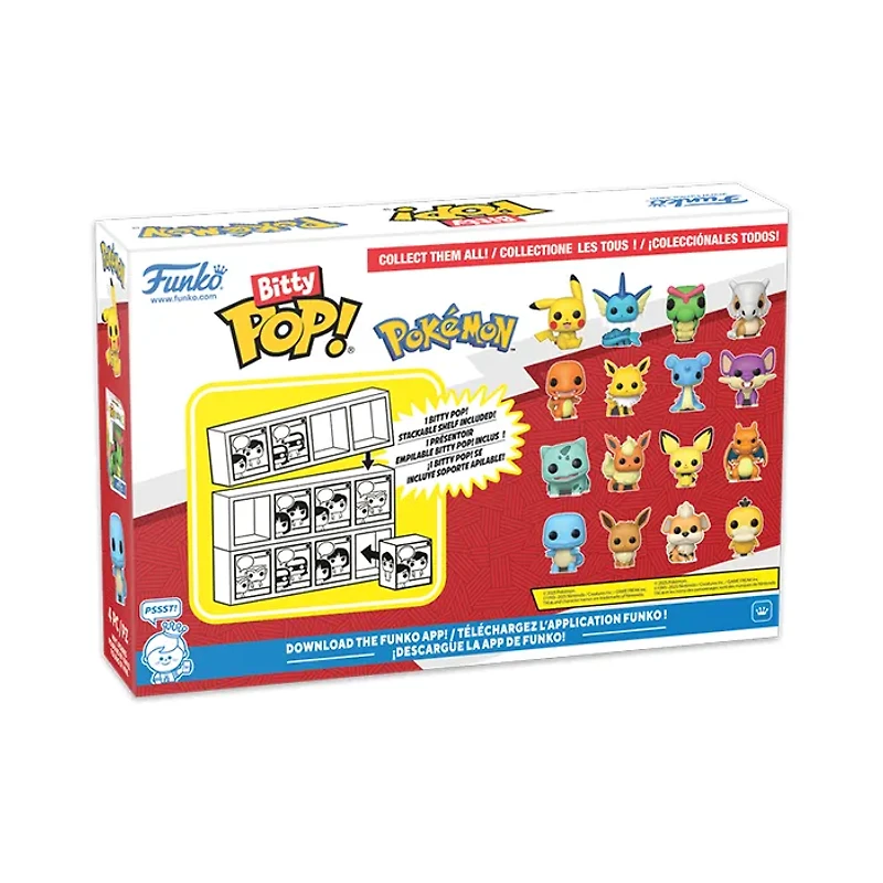 Funko Bitty Pop! Pokemon 4 Pack Series 4