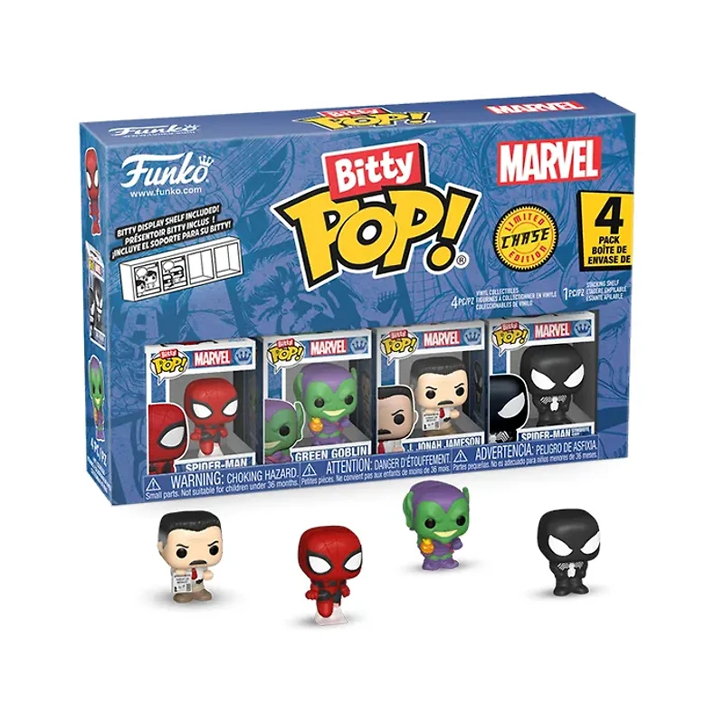 Funko Bitty Pop! Spider Man 4 Pack Series 1