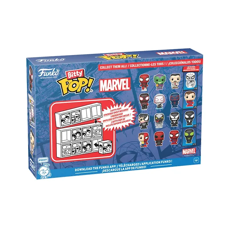 Funko Bitty Pop! Spider-Man 4 Pack Series 3