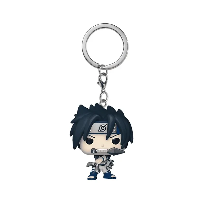 Funko Pop! Keychain Sasuke Uchiha with Demon Wind Shuriken